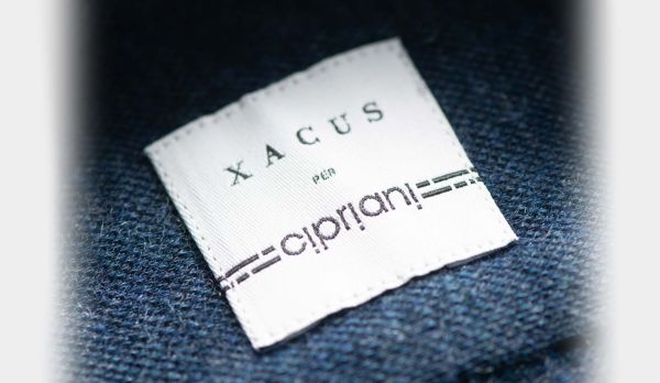 Xacus Shirt Jersey Cotton-Wool Blue