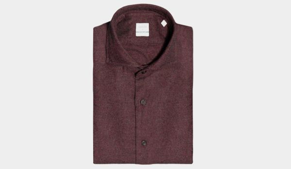 Xacus Shirt Cashco Burgundy