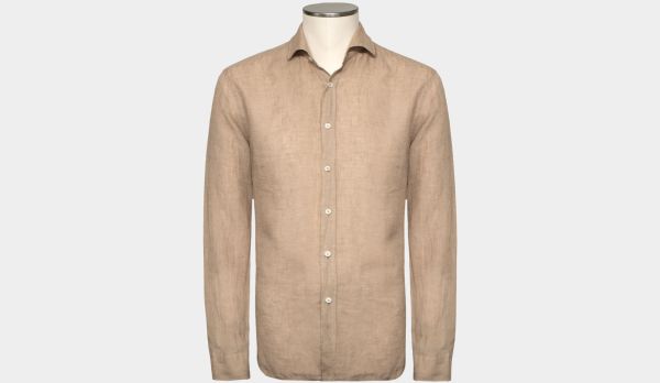 Xacus Shirt Linen Beige