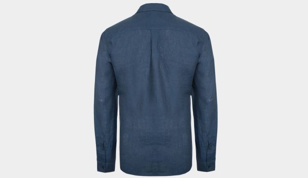 Xacus Shirt Linen Navy