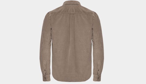 Xacus Ribcord Overshirt Taupe