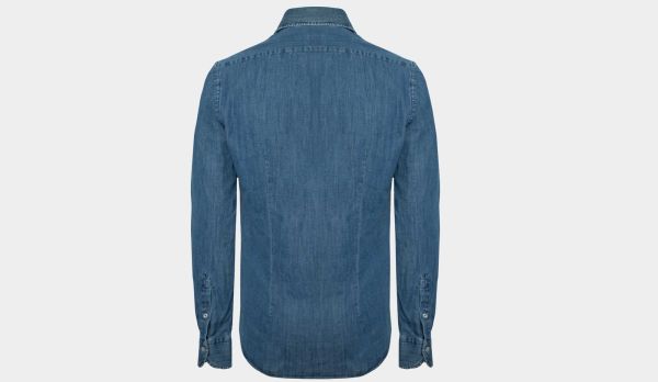 Xacus Denim Shirt Blue