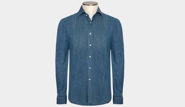 Xacus Denim Shirt Blue