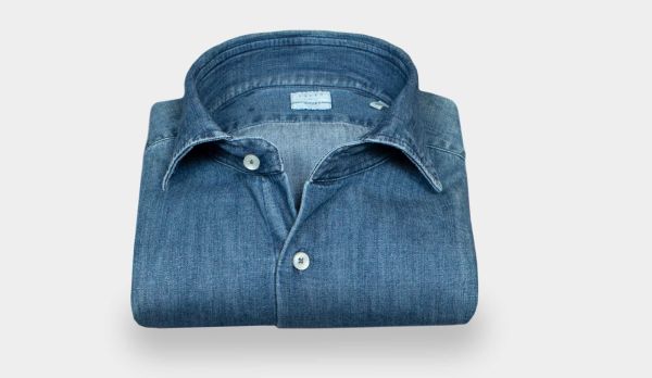 Xacus Denim Shirt Blue