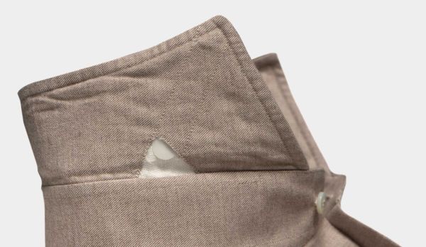 Xacus Shirt Flannel Twill Beige