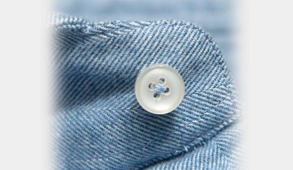 Xacus Shirt Herringbone Blue