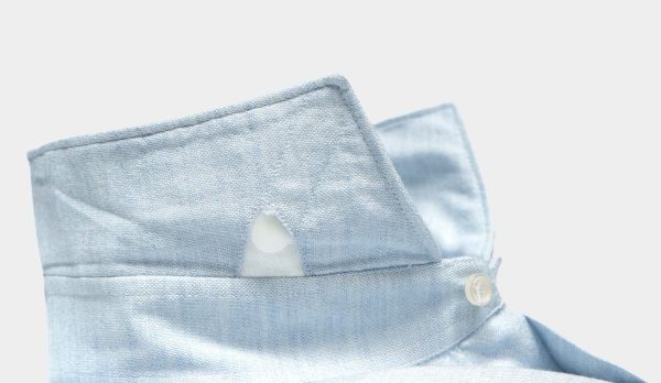 Xacus Shirt Modal-Wool Light Blue