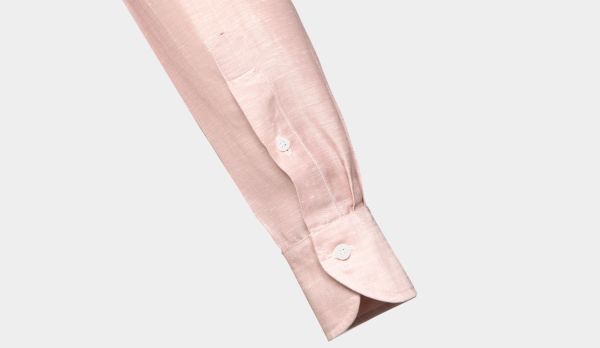 Xacus Shirt Wool-Linen Pink