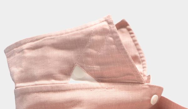 Xacus Shirt Wool-Linen Pink
