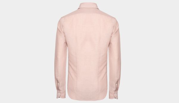 Xacus Shirt Wool-Linen Pink