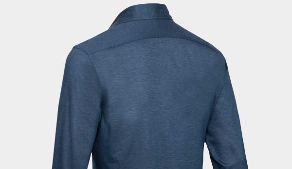 Xacus Long Sleeve Polo Blue