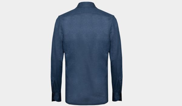 Xacus Long Sleeve Polo Blue