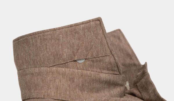 Xacus Shirt Jersey Cotton-Wool Hazelnut