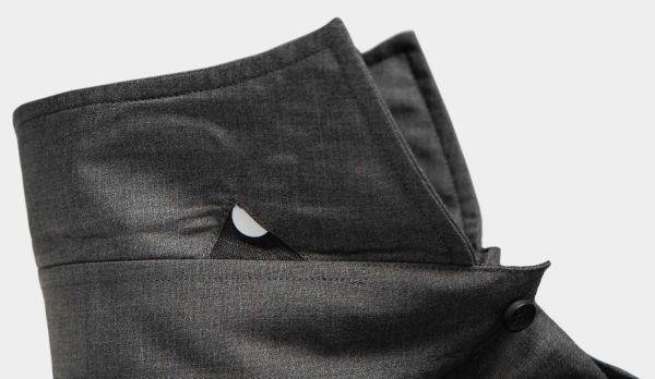 Xacus Shirt Virgin Wool Grey