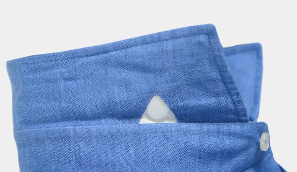 Xacus Shirt Linen Royal Blue
