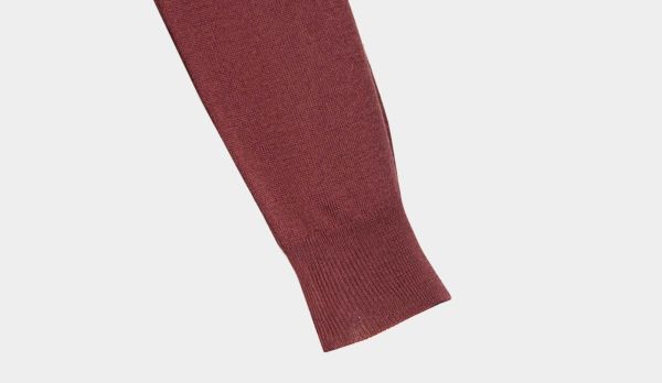 Zanone Roll Neck FlexWool Burgundy