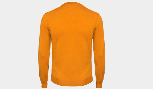 Zanone Crewneck Flexwool Ochre