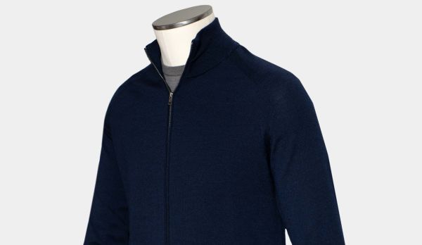 Zanone Cardigan Zip 