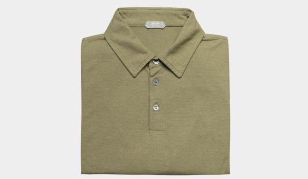 Zanone Ice-Cotton Polo Longsleeve Green