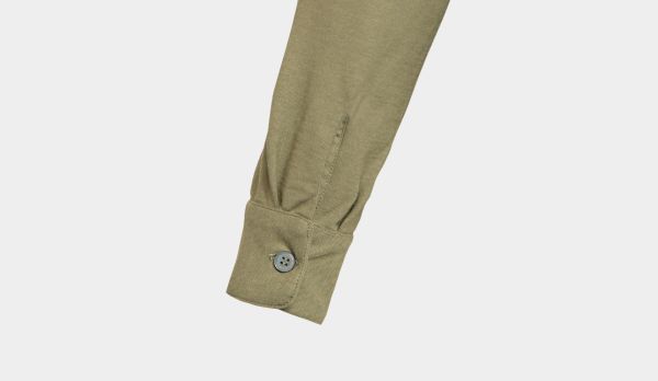 Zanone Ice-Cotton Polo Longsleeve Green