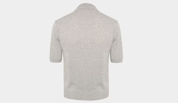 Zanone Crewneck Short Sleeve Grey