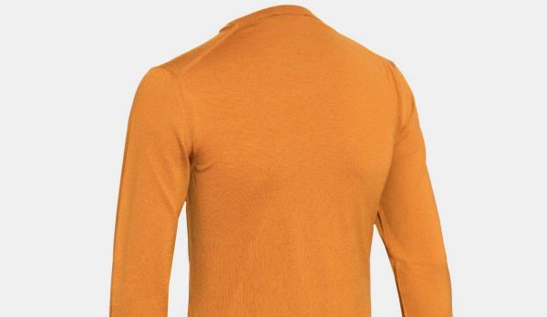 Zanone Crewneck Flexwool Ochre