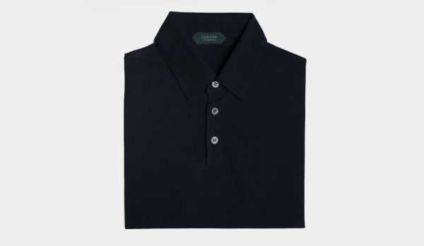 Zanone Ice-Cotton Polo Navy