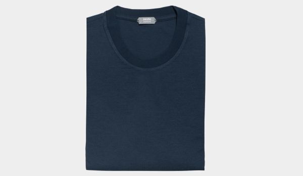 Zanone Ice-Cotton T-shirt Blue