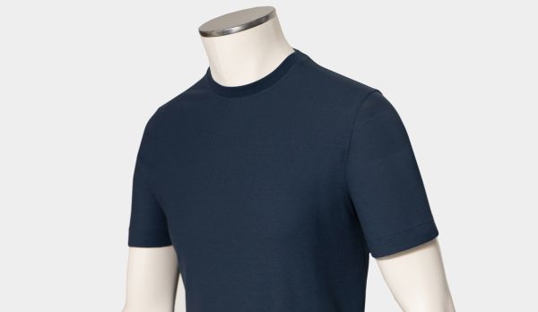 Zanone Ice-Cotton T-shirt Blue