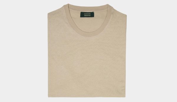 Zanone Ice-Cotton T-shirt Beige