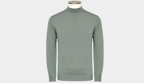 Zanone Turtleneck Flexwool Green