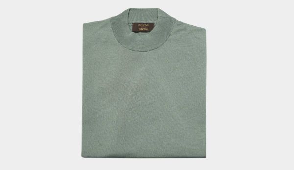 Zanone Turtleneck Flexwool Green