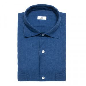 100Hands Linen Overshirt Indigo