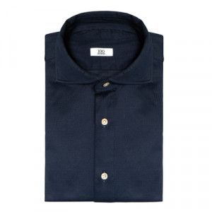 100Hands Shirt 'Loro Piana' Jersey Navy