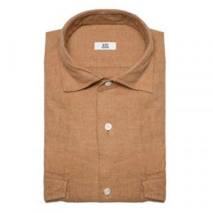 100Hands Linen Overshirt Ochre
