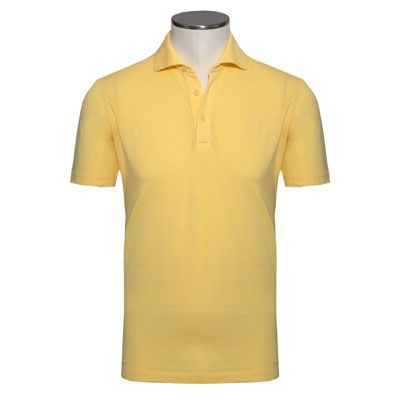Altea Polo Linen-Cotton Corn