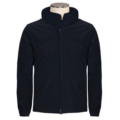 Aspesi Freccia Summer Coat Black-Blue