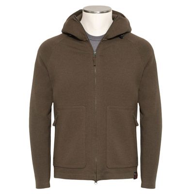 Aspesi Zip-Up Hoody Green