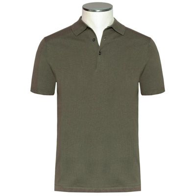 Aspesi Polo Short Sleeve Green