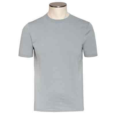 Aspesi Crewneck Short Sleeves Ice-Grey