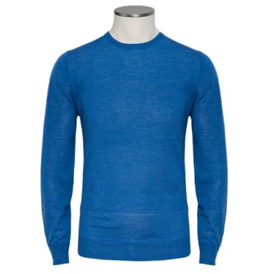 Aspesi Crewneck Wool Light Blue