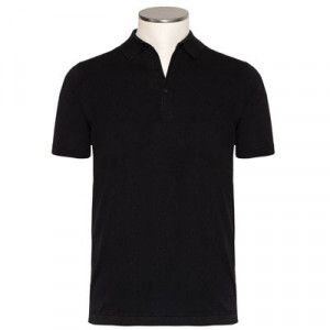 Aspesi Polo Short Sleeves Black