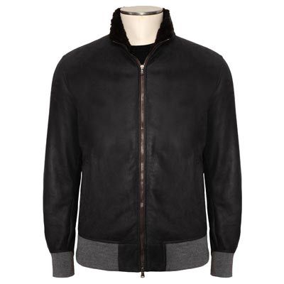 Barba Napoli Bomber Lammy Grey