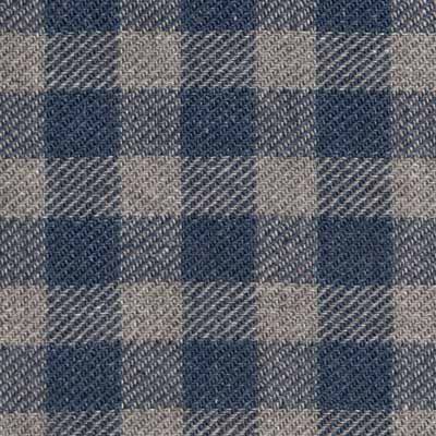 Barba Napoli Flannel Shirt Blue-Grey