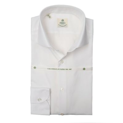 Luigi Borrelli Oxford Shirt White