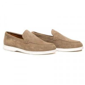 Doucals Loafers Suede Taupe