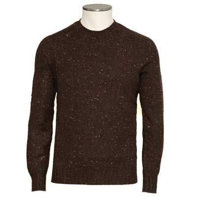 Drumohr Crewneck Donegal Brown