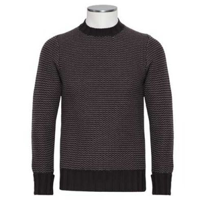 Drumohr Crewneck Brown Fantasy