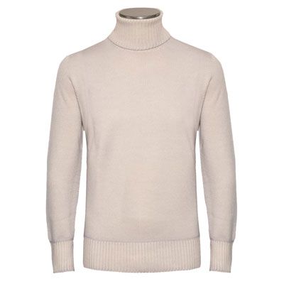Drumohr Roll Neck "Dolce vita" Creme
