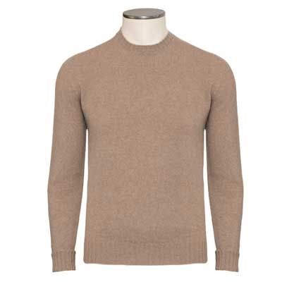 Drumohr Crewneck Geelong Camel